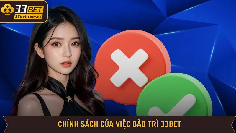 Chính sách cho các hoạt động nâng cấp, sửa chữa hệ thống 